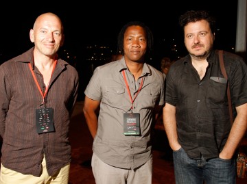 Phil Grabsky, Roger Ross Williams i Danilo Šerbedžija (Foto: SPFF)