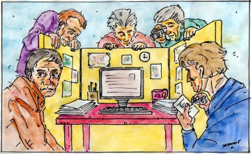 Copy Paste generacija (Ilustracija: Danijel Drakulić)