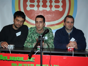 Natjecatelji 4. HNK-a: Branimir Šutalo, Dražen Plavčić i Zoran Tučkar (Foto: Walter Thompson)
