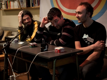 HNK - novi ciklus: Ivan Ramljak, Branimir Šutalo i pobjednik Nikola Pezić (Foto: Aleksandra Birta)