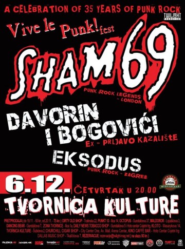 Vive Le Punk! Fest – a celebration of 35. years of punk rock