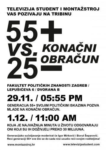 Konačni obračun 55+ vs. 25-