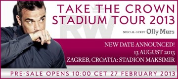 Robbie Williams na Stadionu Maksimir
