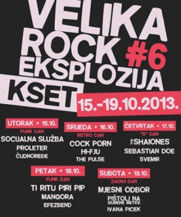 6. Velika Rock Eksplozija