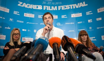 Boris T. Matić na tiskovnoj konferenciji 11. Zagreb Film Festivala