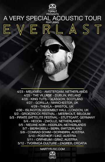 Everlast na evropskoj akustičnoj turneji