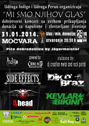 Dobrotvorni koncert u Močvari