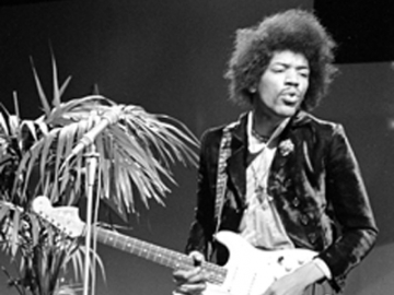 Jimi Hendrix snimljen 1967. (Izvor: Wikipedia)