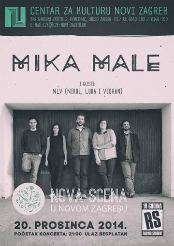 Mika Male i Nikol, Luka i Vedran u CZK Novi Zagreb