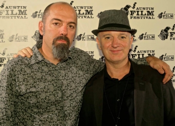 Član Morphinea Dana Colley i redatelj Mark Shuman na Austin Film Festivalu (Izvor: Facebook)
