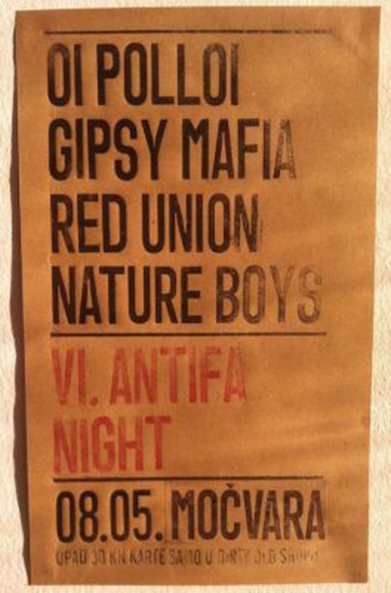 6. Antifa Night u Močvari