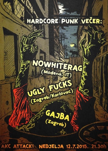 Nowhiterag, Gajba i Ugly Fucks u AKC Attacku