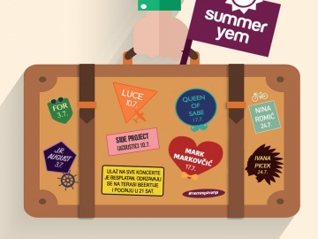 Summer Yem u dvorištu The Beertije