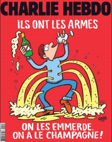 Charlie Hebdo - naslovnica broja koji izlazi 18. studenog