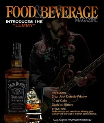 Food & Beverage Magazine predstavlja koktel The Lemmy