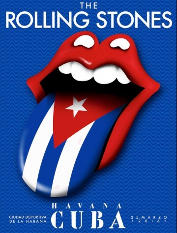 Plakat za koncert u Havani
