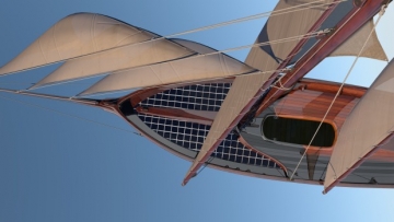 Projekt Solar retro boat