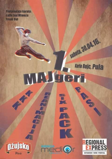 Prvi Maj geri u Puli