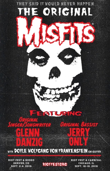 Glenn Danzig i Jerry Only u Misfitsima