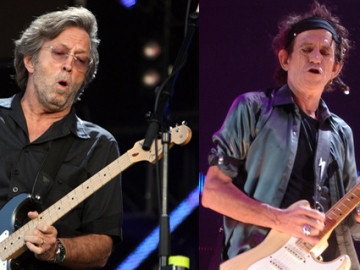 Eric Clapton i Keith Richards (Foto: Wikipedia)
