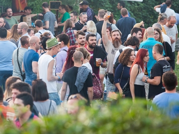 BeerYard festival u dvorištu Jedinstva i Močvare (Foto: Tomislav Sporiš)