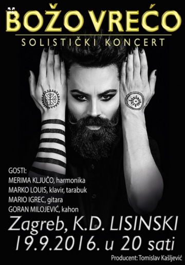 Božo Vrećo u Lisinskom