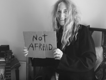 Patti Smith u 'We Are Not Afraid' projektu
