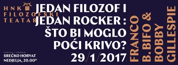 Bobby Gillespie i Franco B. Bifo gostuju u Filozofskom teatru