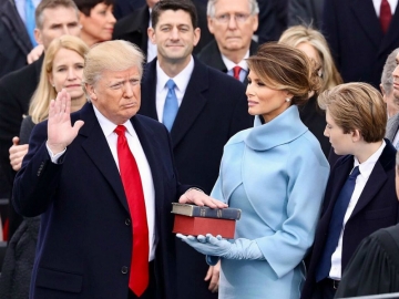 Donald Trump na inauguracijskoj svečanosti (Foto: Wikipedia)