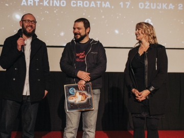 Leri Ahel, Željko Luketić i Ksenija Prohaska na riječkom predstavljanju soundtracka  (Foto: Tanja Kanazir)
