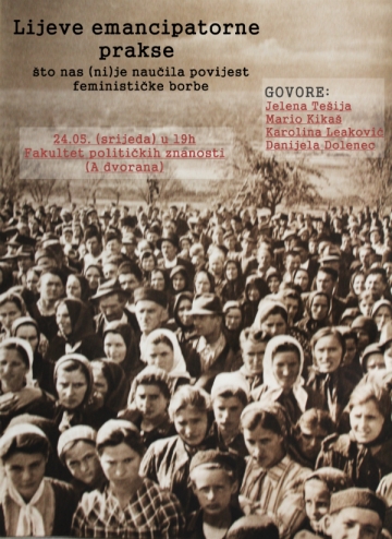 Lijeve emancipatorne prakse - što nas (ni)je naučila povijest feminističke borbe