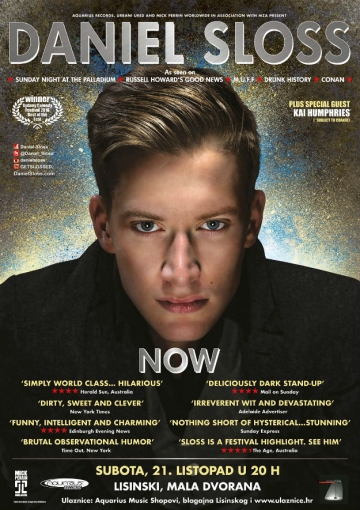 Daniel Sloss u Lisinskom