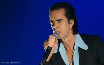 Nick Cave (Snimljeno na koncertu u Beogradu - Foto: Nemanja Đorđević/Balkanrock.com)