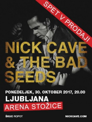 Nick Cave & The Bad Seeds u Areni Stožice