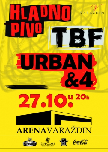 Veliki 3u1 rock koncert u Areni Varaždin